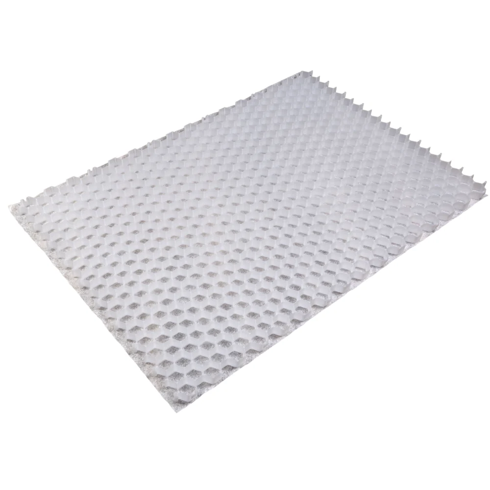 Stabilisateur de gravier emboitable 1150 x 790 x 30 mm Blanc