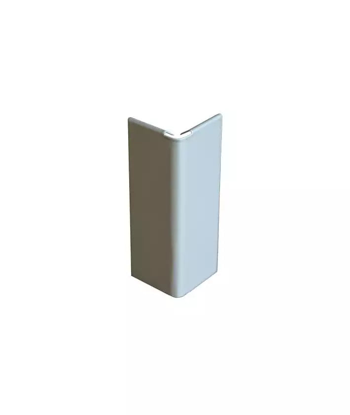 Joncton angle sortant pour  profilé  clipsable  Laqué Gris  Aluminium 70mm | 100mm